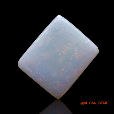 Natural Fire Opal Gemstone 6.00 Cts Loose Square Cabochon From Australia 13x11x4 mm AC-896