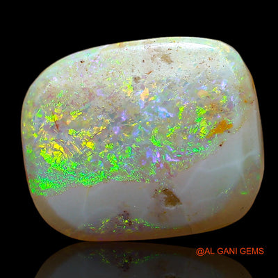 5.00 Cts Unheated Australian Fire Opal Loose Gemstone Oval Cabochon Natural 14x11x5 mm AC-897