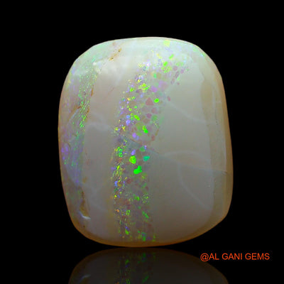 5.00 Cts Unheated Australian Fire Opal Loose Gemstone Oval Cabochon Natural 14x11x5 mm AC-897