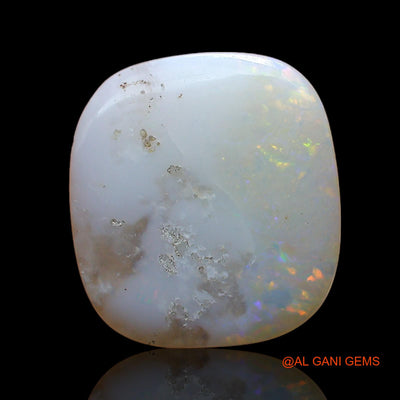 5.00 Cts Natural Australian Fire Opal Loose Gemstone Oval Cabochon 14x13x4 mm AC-898