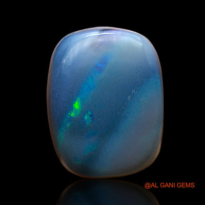 Natural Untreated Fire Opal Loose Gemstone Oval Cabochon From Australia 7.00 Cts 15x11x5 mm AC-899