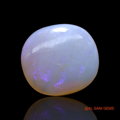 Natural Fire Opal Gemstone 12.00 Cts Loose Oval Cabochon From Australia 19x17x5 mm AC-8
