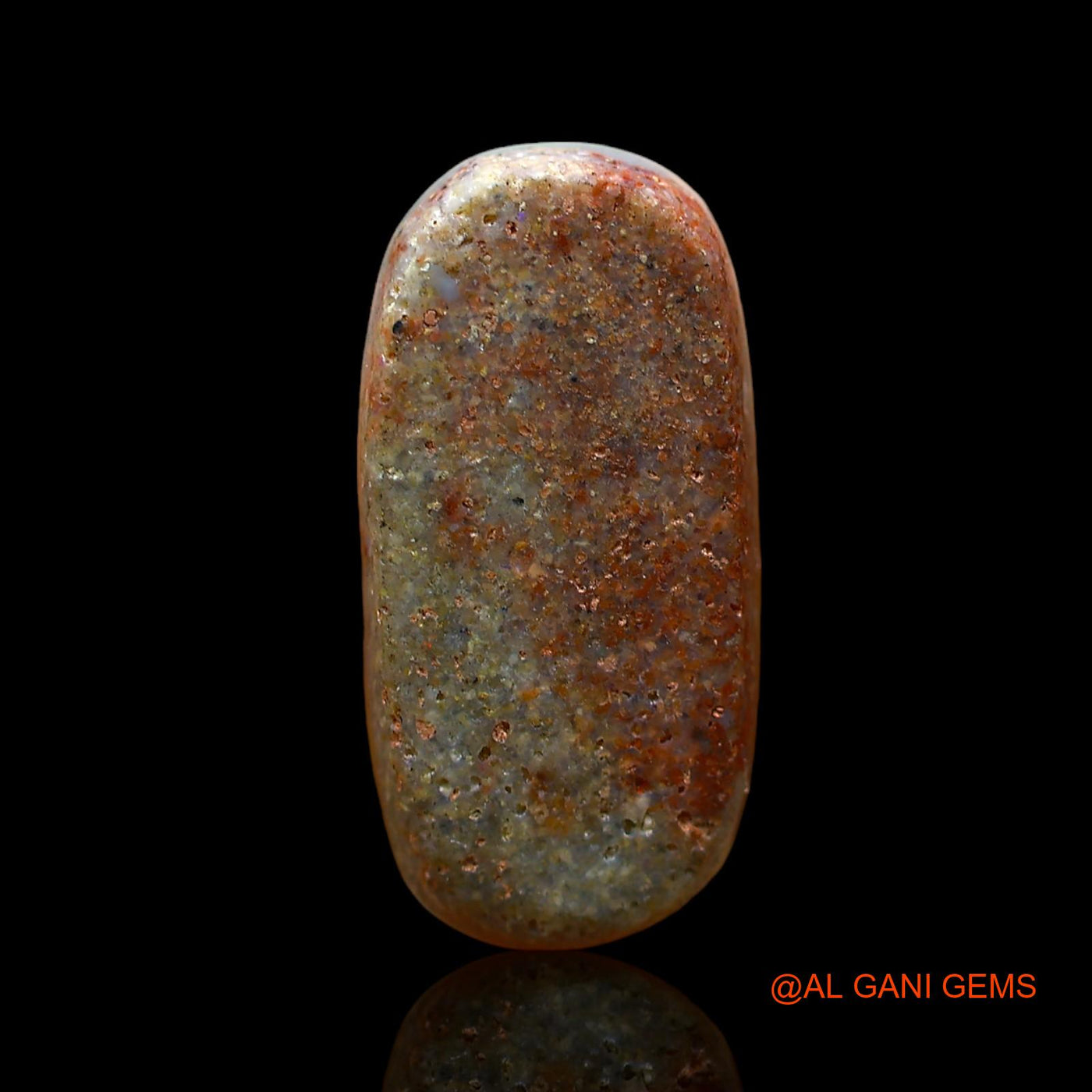 Natural Untreated Fire Opal Loose Gemstone Oval Cabochon From Australia 4.00 Cts 16x8x3 mm AC-901