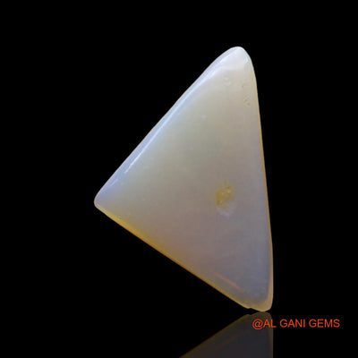 Natural Untreated Fire Opal Loose Gemstone Trillion Cabochon From Australia 2.00 Cts 16x10x3 mm AC-902