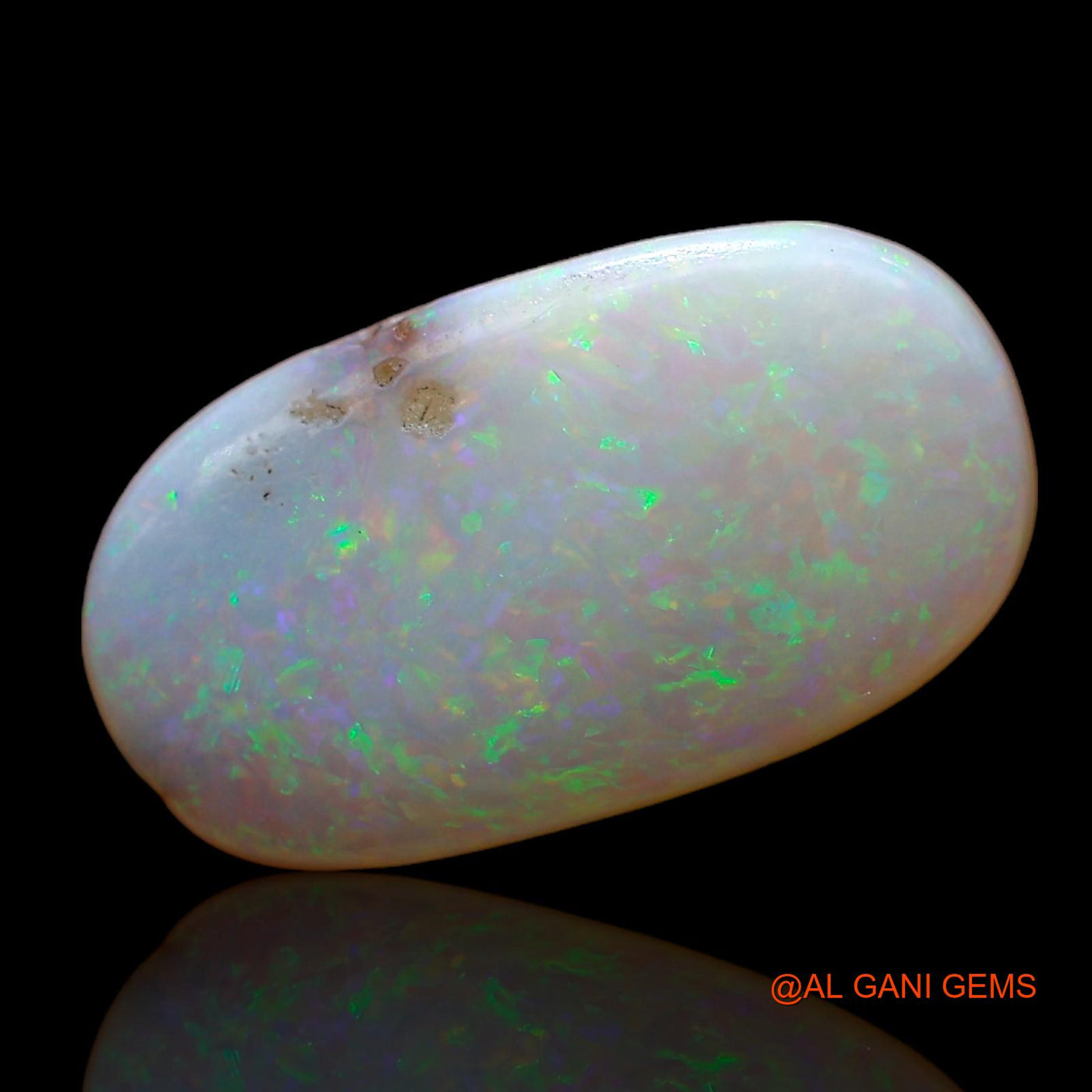 2.00 Cts Natural Australian Fire Opal Loose Gemstone Oval Cabochon 16x9x2 mm AC-904
