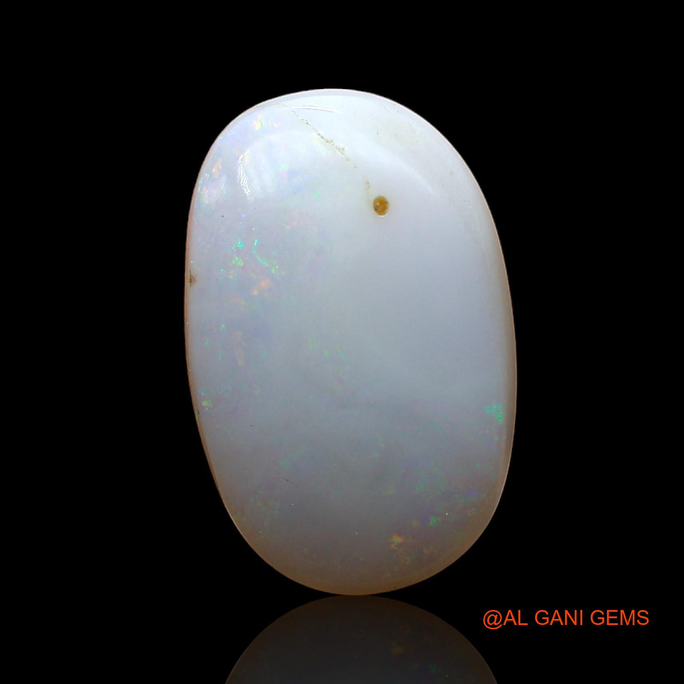 3.00 Cts Natural Australian Fire Opal Oval Cabochon Loose Gemstone For Jewelry 16x10x3 mm AC-907
