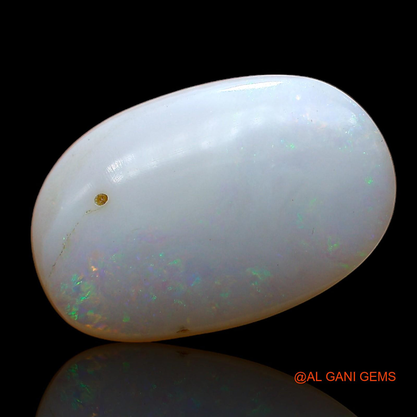 3.00 Cts Natural Australian Fire Opal Oval Cabochon Loose Gemstone For Jewelry 16x10x3 mm AC-907