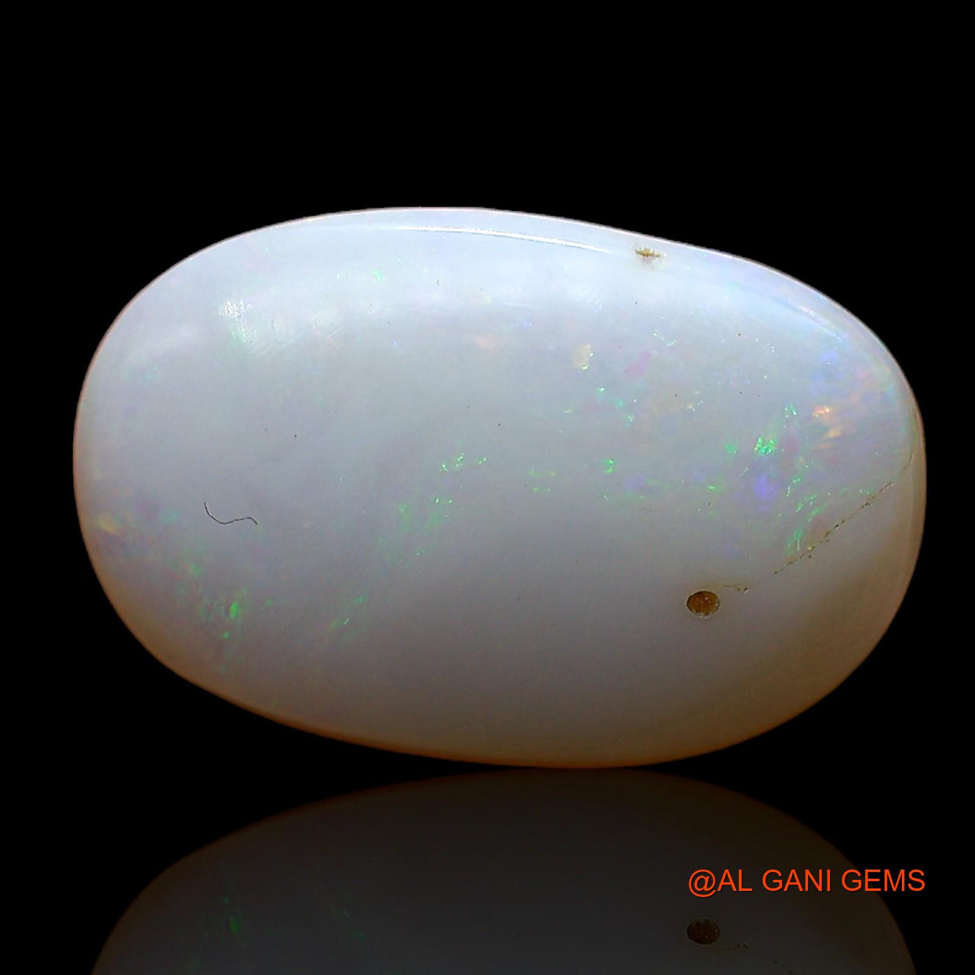 3.00 Cts Natural Australian Fire Opal Oval Cabochon Loose Gemstone For Jewelry 16x10x3 mm AC-907