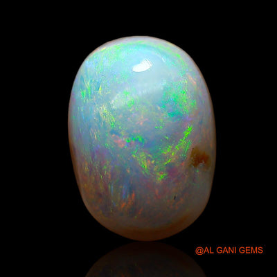 7.00 Cts Natural Australian Fire Opal Loose Gemstone Oval Cabochon 13x9x7 mm AC-910