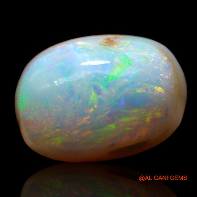7.00 Cts Natural Australian Fire Opal Loose Gemstone Oval Cabochon 13x9x7 mm AC-910