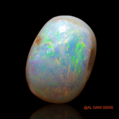 7.00 Cts Natural Australian Fire Opal Loose Gemstone Oval Cabochon 13x9x7 mm AC-910