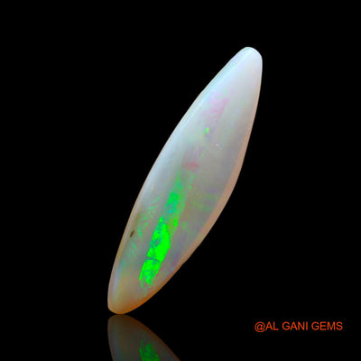 Natural Untreated Fire Opal Loose Gemstone Fancy Cabochon From Australia 3.00 Cts 25x7x3 mm AC-911