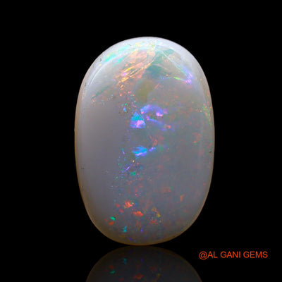 6.00 Cts Natural Australian Fire Opal Loose Gemstone Oval Cabochon 18x12x4 mm AC-913
