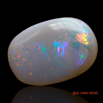 6.00 Cts Natural Australian Fire Opal Loose Gemstone Oval Cabochon 18x12x4 mm AC-913