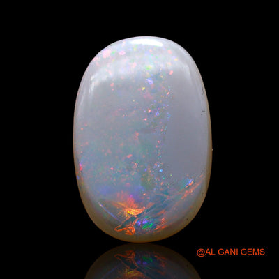 6.00 Cts Natural Australian Fire Opal Loose Gemstone Oval Cabochon 18x12x4 mm AC-913