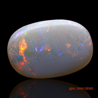 6.00 Cts Natural Australian Fire Opal Loose Gemstone Oval Cabochon 18x12x4 mm AC-913