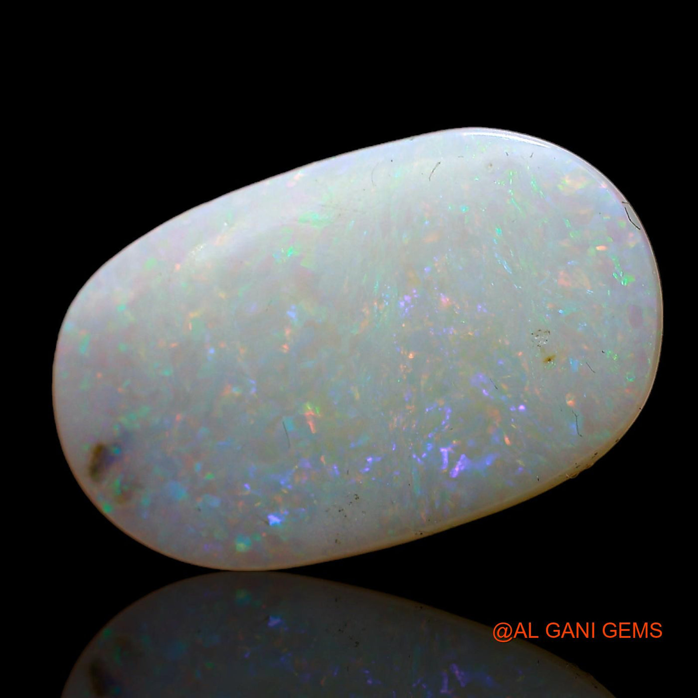 3.00 Cts Natural Australian Fire Opal Loose Gemstone Oval Cabochon 18x11x2 mm AC-915