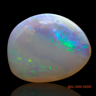 4.00 Cts Natural Australian Fire Opal Oval Cabochon Loose Gemstone For Jewelry 16x13x3 mm AC-916