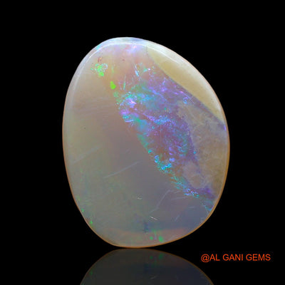 4.00 Cts Natural Australian Fire Opal Oval Cabochon Loose Gemstone For Jewelry 16x13x3 mm AC-916