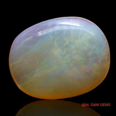 6.00 Cts Natural Australian Fire Opal Oval Cabochon Loose Gemstone For Jewelry 16x12x4 mm AC-917