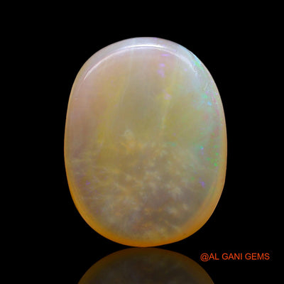 6.00 Cts Natural Australian Fire Opal Oval Cabochon Loose Gemstone For Jewelry 16x12x4 mm AC-917