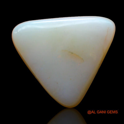 5.00 Cts Natural Australian Fire Opal Loose Gemstone Trillion Cabochon 14x14x4 mm AC-918