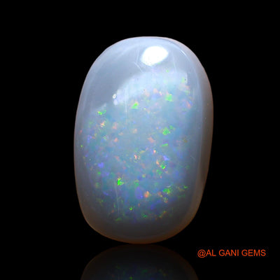 Natural Untreated Fire Opal Loose Gemstone Oval Cabochon From Australia 6.00 Cts 16x10x5 mm AC-919