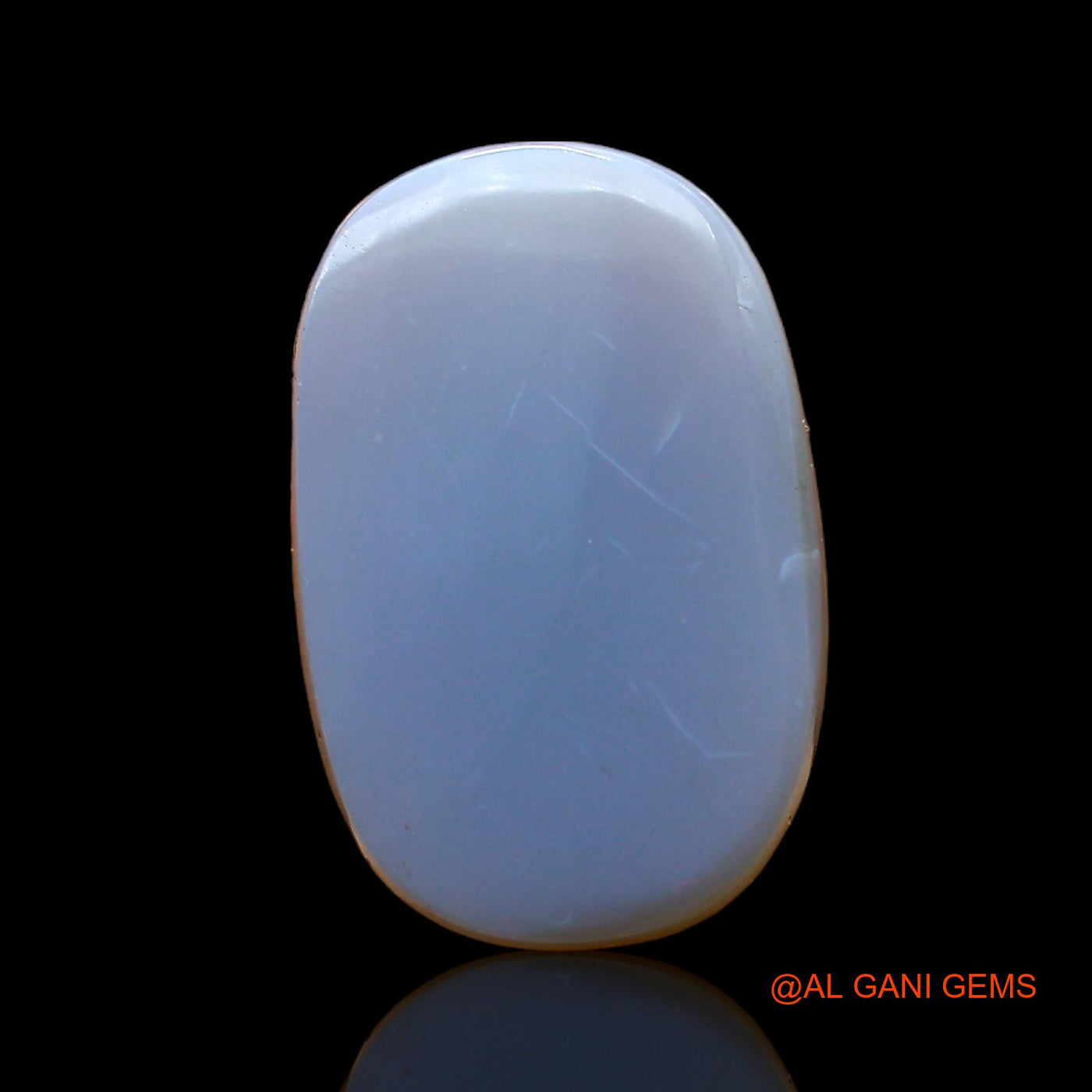 Natural Untreated Fire Opal Loose Gemstone Oval Cabochon From Australia 6.00 Cts 16x10x5 mm AC-919