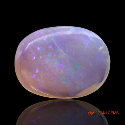 3.00 Cts Unheated Australian Fire Opal Loose Gemstone Oval Cabochon Natural 17x13x2 mm AC-91