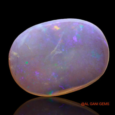 3.00 Cts Unheated Australian Fire Opal Loose Gemstone Oval Cabochon Natural 17x13x2 mm AC-91