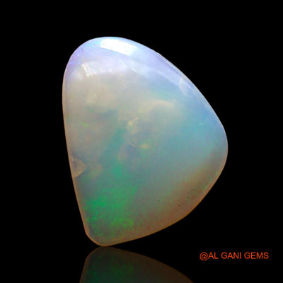 4.00 Cts Natural Australian Fire Opal Loose Gemstone Trillion Cabochon 16x12x3 mm AC-921