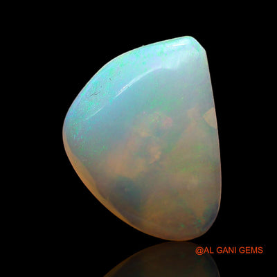 4.00 Cts Natural Australian Fire Opal Loose Gemstone Trillion Cabochon 16x12x3 mm AC-921