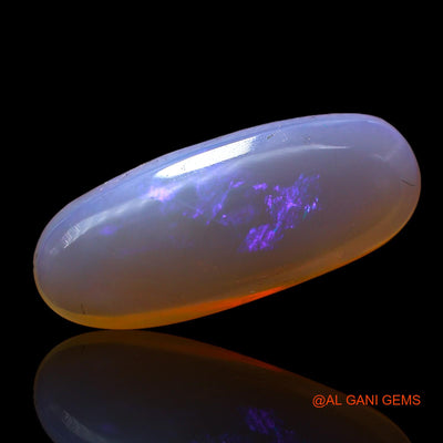 4.00 Cts Natural Australian Fire Opal Oval Cabochon Loose Gemstone For Jewelry 19x7x4 mm AC-922