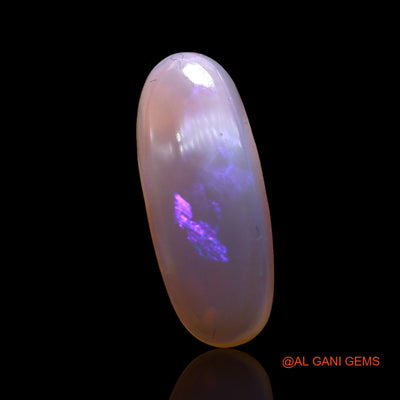 4.00 Cts Natural Australian Fire Opal Oval Cabochon Loose Gemstone For Jewelry 19x7x4 mm AC-922