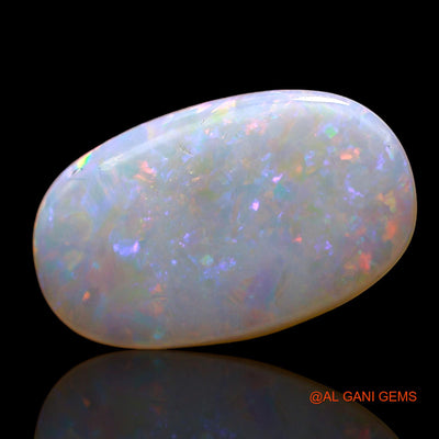 2.00 Cts Natural Australian Fire Opal Oval Cabochon Loose Gemstone For Jewelry 17x10x2 mm AC-923