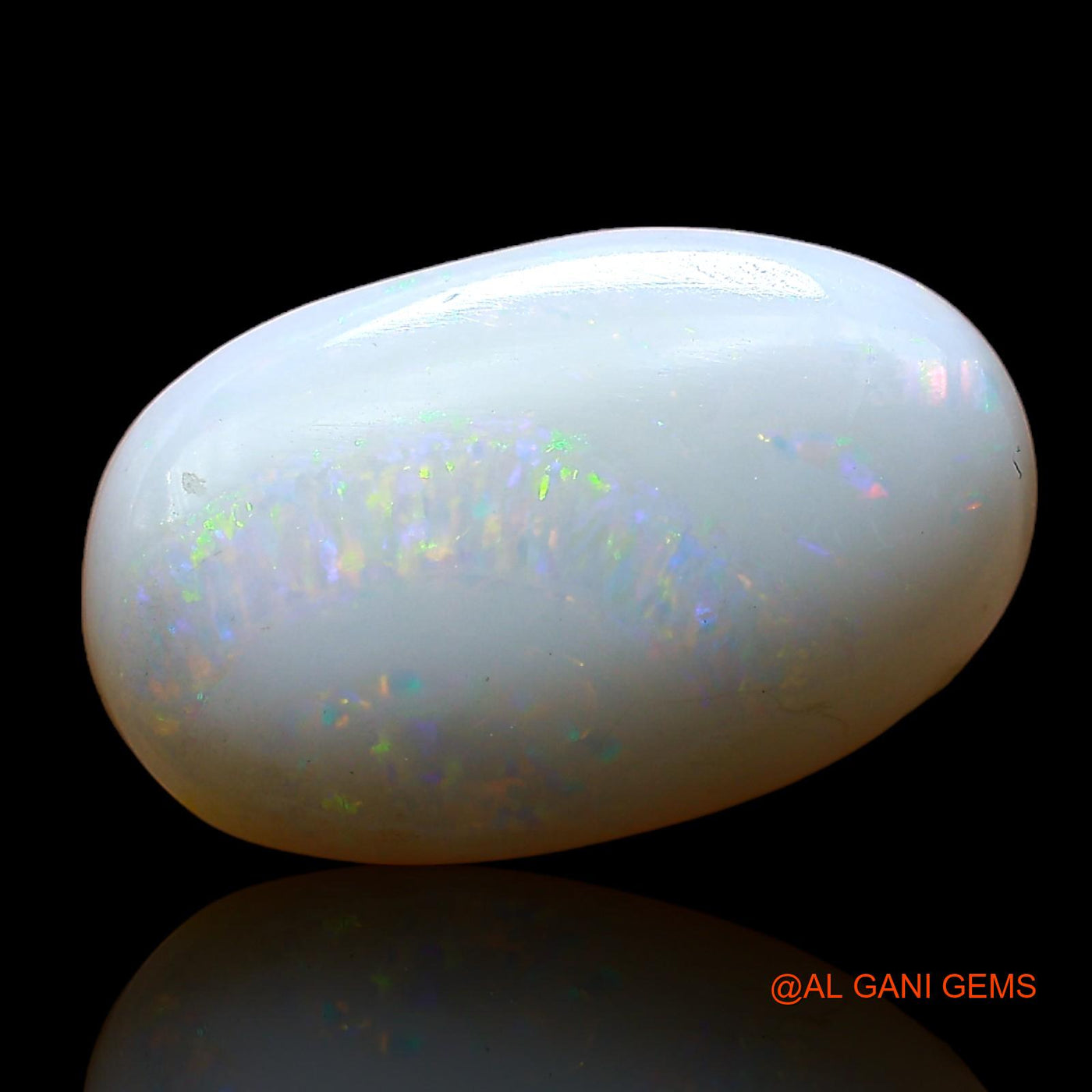 4.00 Cts Natural Australian Fire Opal Oval Cabochon Loose Gemstone For Jewelry 17x10x4 mm AC-924