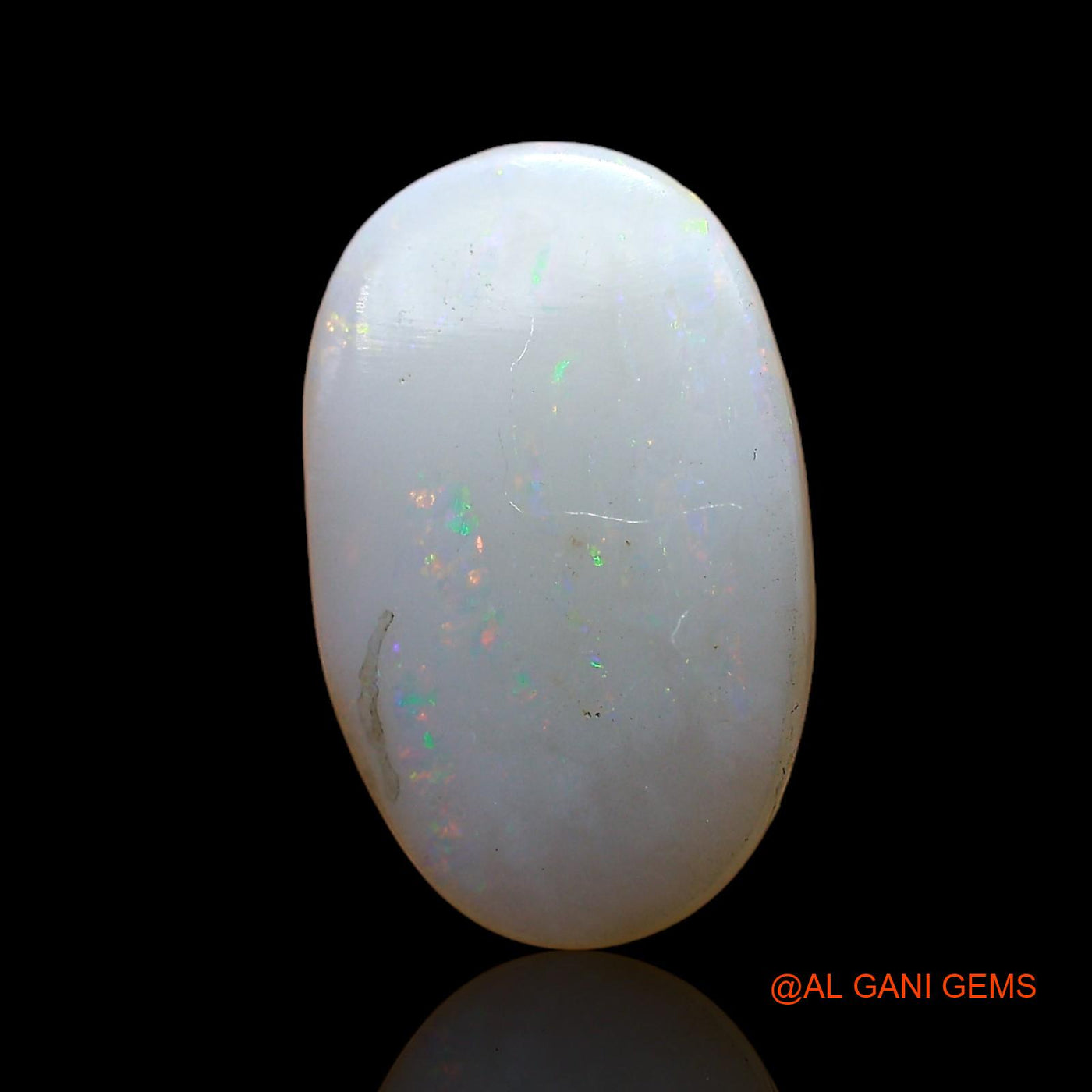 4.00 Cts Natural Australian Fire Opal Oval Cabochon Loose Gemstone For Jewelry 17x10x4 mm AC-924