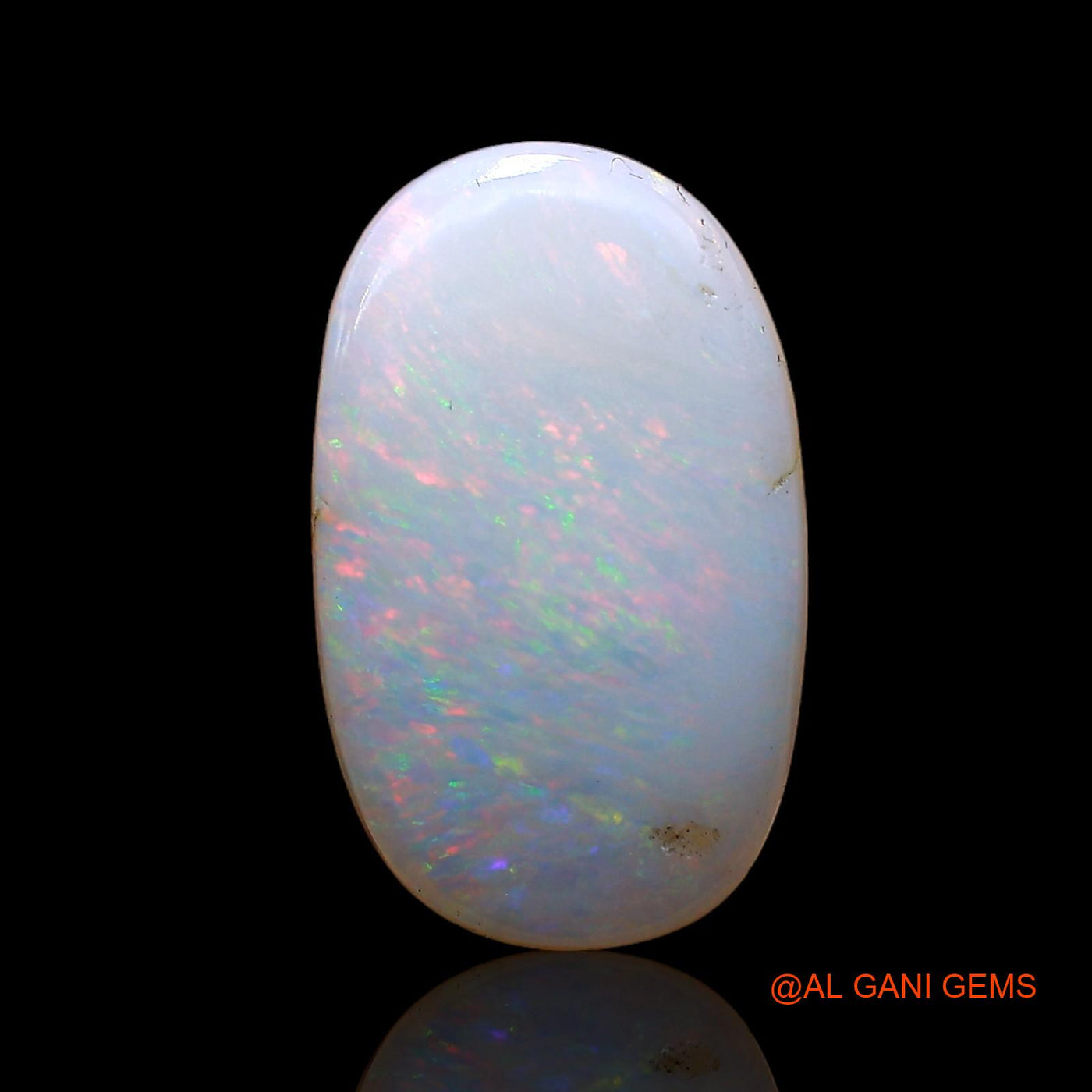 3.00 Cts Natural Australian Fire Opal Loose Gemstone Oval Cabochon 16x10x2 mm AC-929