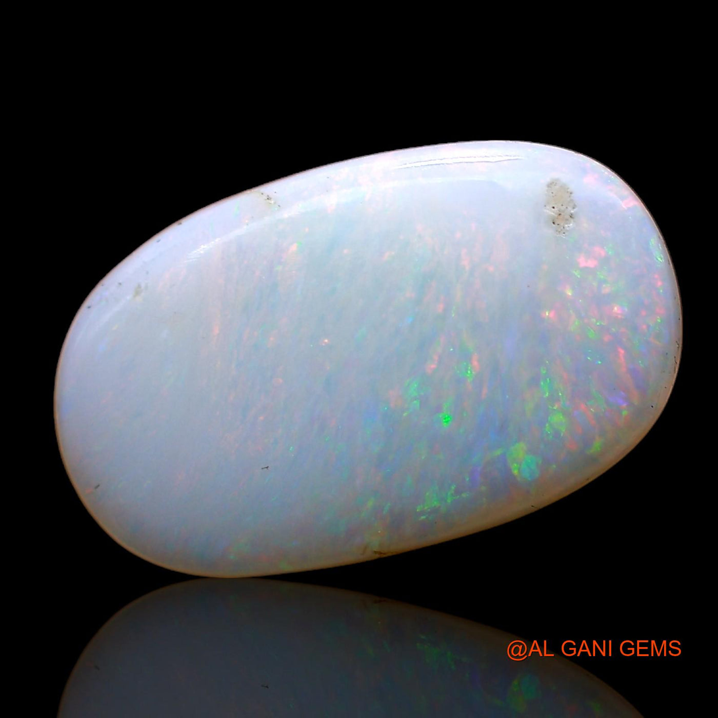 3.00 Cts Natural Australian Fire Opal Loose Gemstone Oval Cabochon 16x10x2 mm AC-929