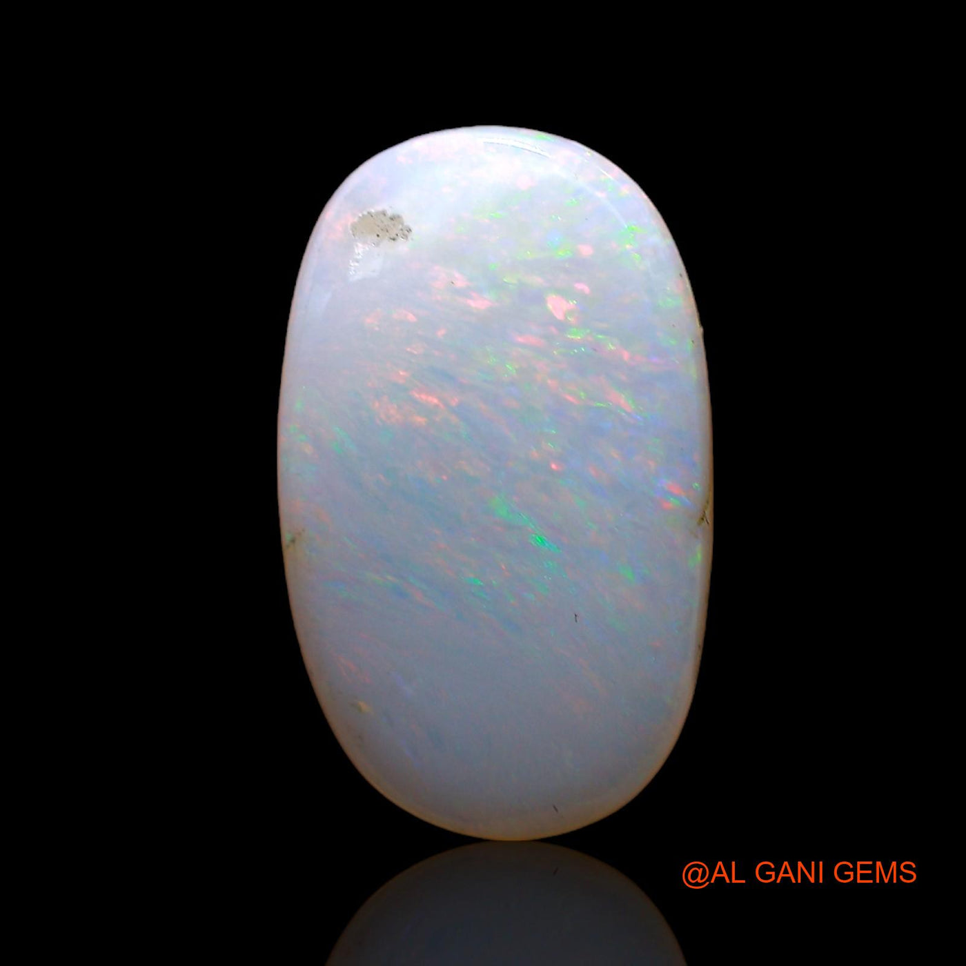 3.00 Cts Natural Australian Fire Opal Loose Gemstone Oval Cabochon 16x10x2 mm AC-929