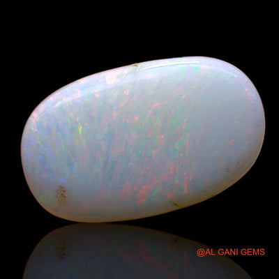 3.00 Cts Natural Australian Fire Opal Loose Gemstone Oval Cabochon 16x10x2 mm AC-929