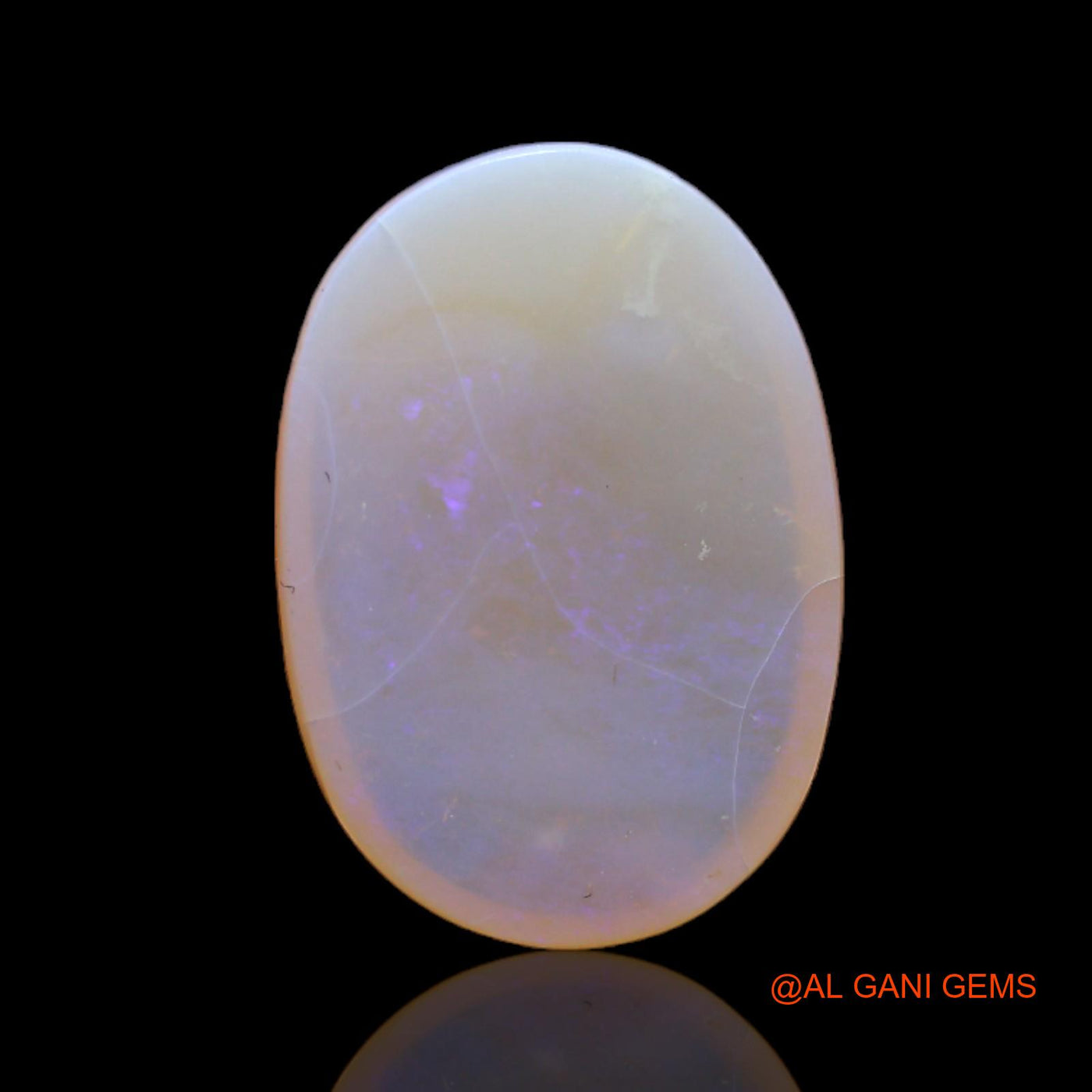 6.00 Cts Natural Australian Fire Opal Loose Gemstone Oval Cabochon 18x12x4 mm AC-92
