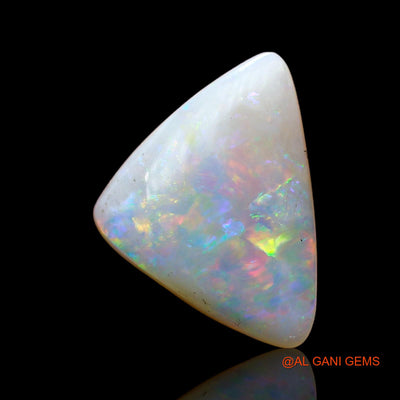 2.00 Cts Natural Australian Fire Opal Loose Gemstone Trillion Cabochon 15x11x2 mm AC-930