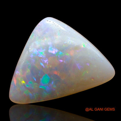2.00 Cts Natural Australian Fire Opal Loose Gemstone Trillion Cabochon 15x11x2 mm AC-930