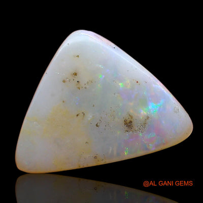 2.00 Cts Natural Australian Fire Opal Loose Gemstone Trillion Cabochon 15x11x2 mm AC-930