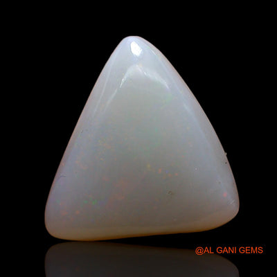 3.00 Cts Natural Australian Fire Opal Trillion Cabochon Loose Gemstone For Jewelry 13x12x3 mm AC-933