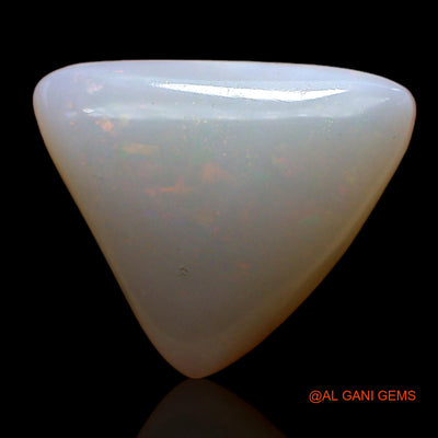 3.00 Cts Natural Australian Fire Opal Trillion Cabochon Loose Gemstone For Jewelry 13x12x3 mm AC-933