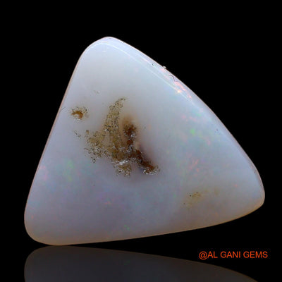 3.00 Cts Natural Australian Fire Opal Trillion Cabochon Loose Gemstone For Jewelry 13x12x3 mm AC-933