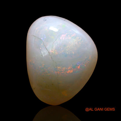 5.00 Cts Natural Australian Fire Opal Fancy Cabochon Loose Gemstone For Jewelry 14x11x5 mm AC-935