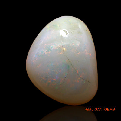 5.00 Cts Natural Australian Fire Opal Fancy Cabochon Loose Gemstone For Jewelry 14x11x5 mm AC-935